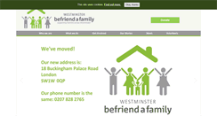 Desktop Screenshot of befriendafamily.co.uk